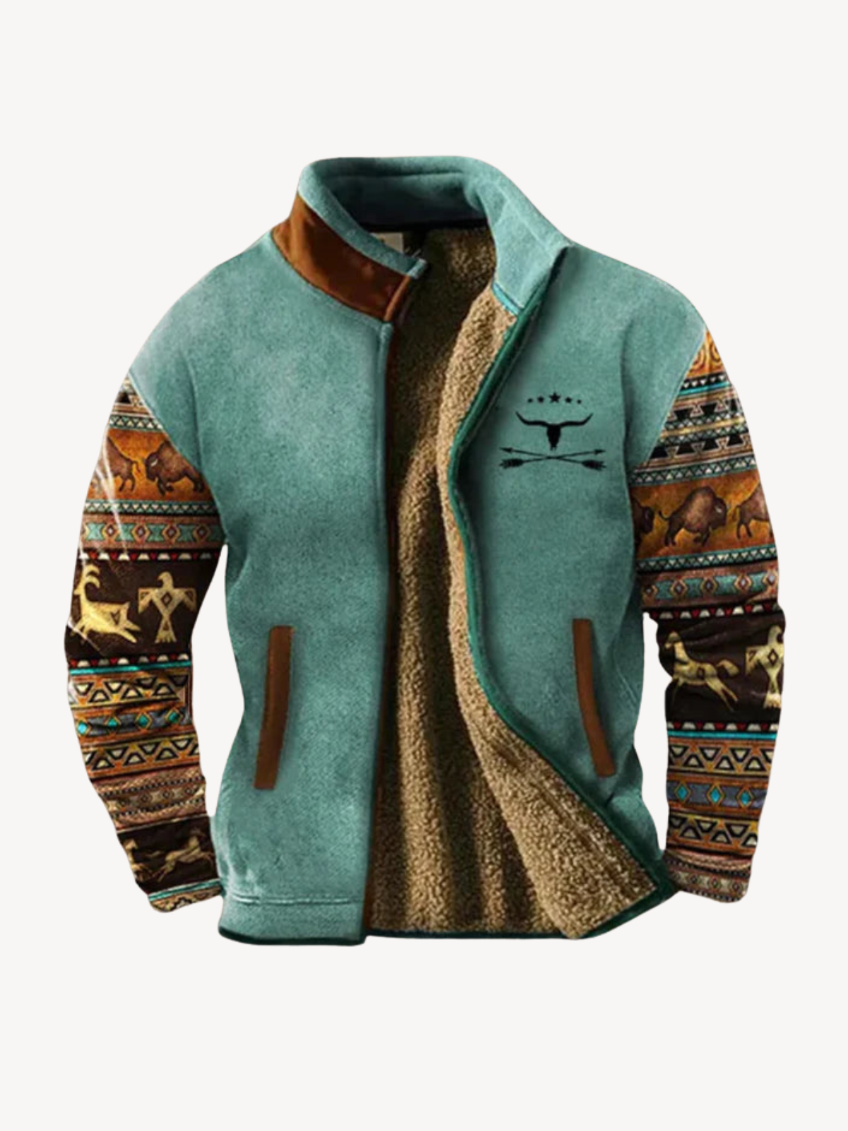 ROCH - TRIBAL FLEECE VEST