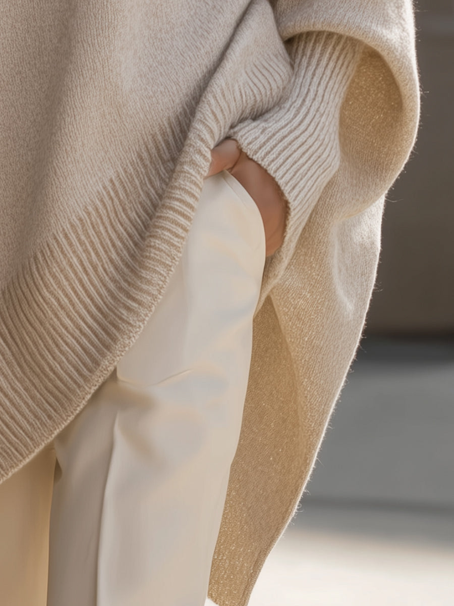 Lila | Soft-Drape Cozy Poncho
